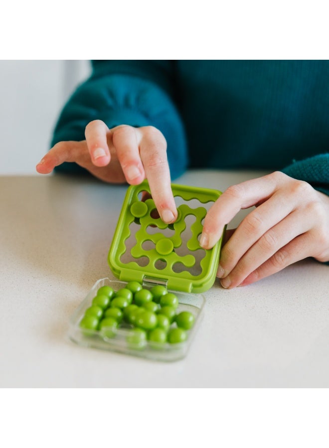 SmartGames IQ Mini, Create your Own Levels with our Fun IQ Puzzle & Brain Games, Travel Friendly Handheld Educational Matching Puzzle Game, Suitable for Children Above 6+ - Image 4